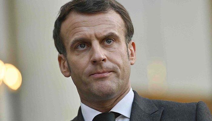 Fransa Cumhurbaşkanına tapınak ziyareti sırasında "Macron, sen bir ateistsin" tepkisi