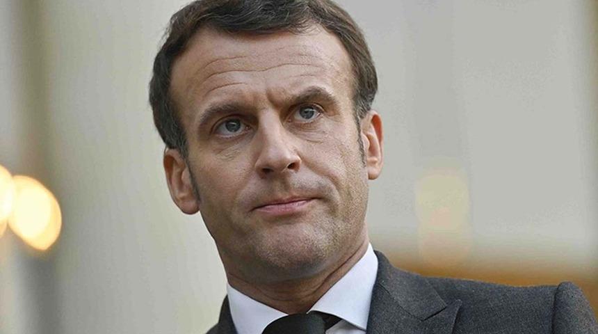 Fransa Cumhurbaşkanına tapınak ziyareti sırasında "Macron, sen bir ateistsin" tepkisi