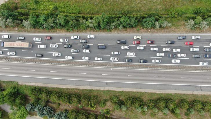 Bayram tatilinin ilk gününde TEM’de yoğunluk G2