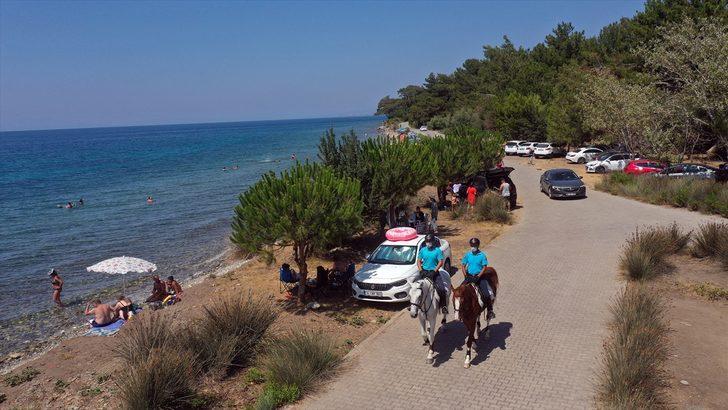 Dilek Yarımadası'nın koyları atlı jandarma timine emanet G1