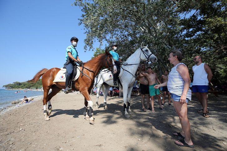 Dilek Yarımadası'nın koyları atlı jandarma timine emanet G3