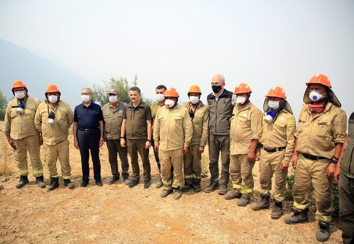 Tarım ve Orman Bakanı Pakdemirli, Mersin ve Hatay'daki orman yangınlarıyla ilgili konuştu: G3