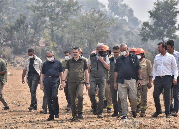 Tarım ve Orman Bakanı Pakdemirli, Mersin ve Hatay'daki orman yangınlarıyla ilgili konuştu: G4
