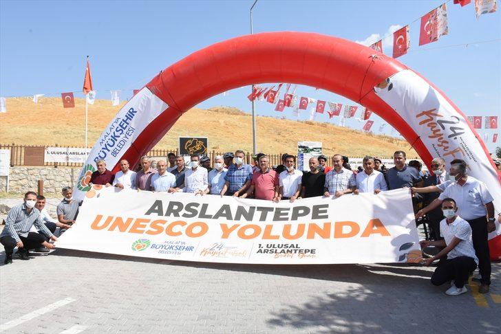 Arslantepe UNESCO Yolunda Bisiklet Yarışı, Malatya'da yapıldı G2