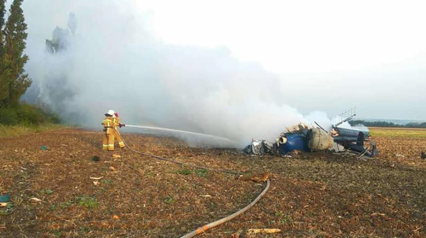 Ukrayna’da helikopter düştü: 2 ölü