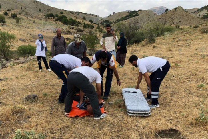 Elazığ'da rahatsızlanan çoban ambulans helikopterle hastaneye ulaştırıldı G1