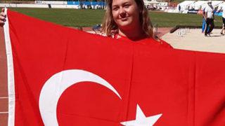Milli atlet Pınar Akyol gülle atmada Avrupa şampiyonu oldu