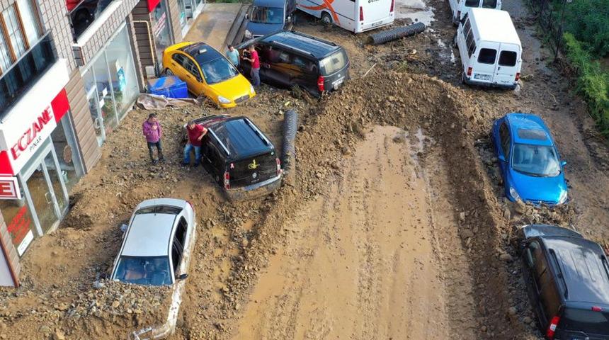 AFAD'dan Rize'deki sele ilişkin açıklama