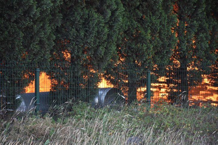 GÜNCELLEME - Tekirdağ'da geri dönüşüm fabrikasında çıkan yangın söndürüldü G3