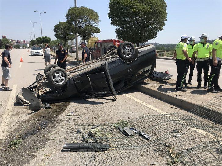 Karabük'te otomobil devrildi: 5'i çocuk 6 yaralı G2