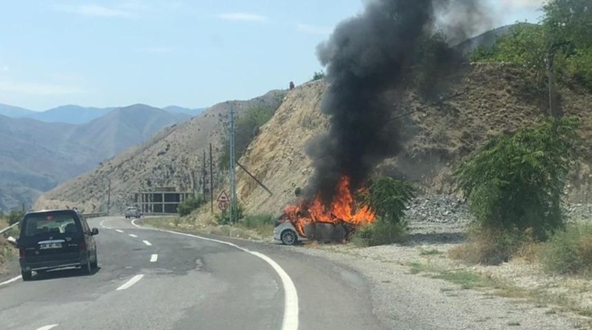 Yanmaktan son anda kurtuldu! Korku dolu anlar