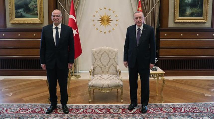 Yunanistan Dışişleri Bakanı Dendias: Erdoğan'ın Kıbrıs'ta yapacağı a&ccedil;ıklamaları bekliyoruz