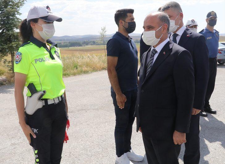 Emniyet Genel Müdürü Mehmet Aktaş Yozgat'ta trafik denetimlerine katıldı: G1
