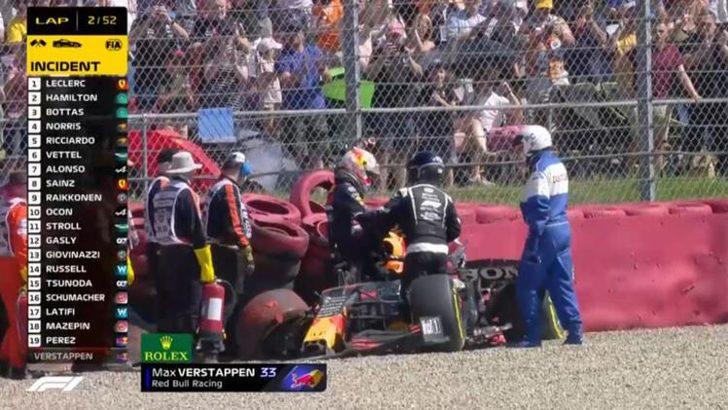 Formula 1’de korkutan kaza! Max Verstappen’in sağlık durumu nasıl? G2