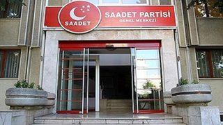 Saadet Partisi'ne haciz şoku! 