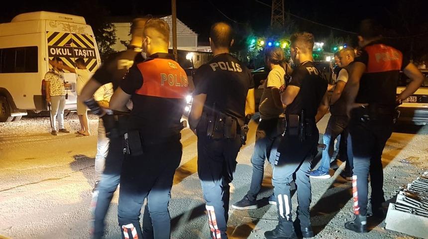 Misafirlerin kavgası düğünü karıştırdı