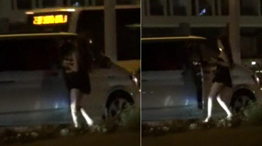 Kimseye aldırış etmediler! İstanbul'da fuhuş pazarlığı