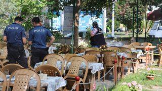 Tartıştığı husumetlisine çay bahçesinde kurşun yağdırdı