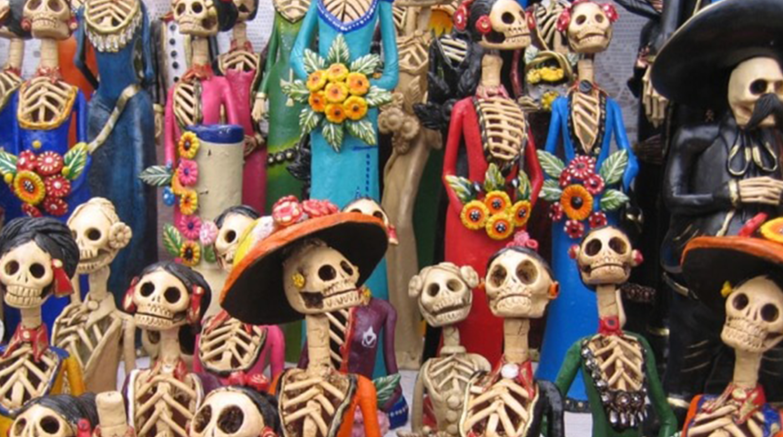 Azteklerin geleneksel kutlamaları Ölüler Günü küresel tatile dönüştü