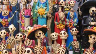 Azteklerin geleneksel kutlamaları Ölüler Günü küresel tatile dönüştü