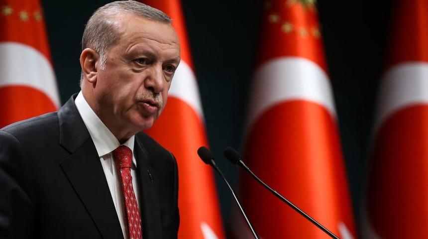 Erdoğan Kuzey Kıbrıs yolunda: 'Yeni bir m&uuml;zakere s&uuml;reci ancak iki eşit devlet şeklinde olur'