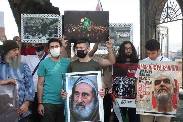 Trabzon, Bayburt ve Giresun'da İHH Derneği üyeleri İsrail'in Mescid-i Aksa'daki politikalarını kınadı G3