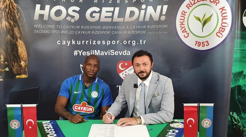 Çaykur Rizespor, Bryan Dabo ile 3 yıllık anlaşma sağladı