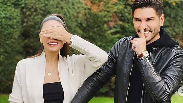  Almeda Abazi-Tolgahan Sayışman çifti kızları Alina'nın yüzünü gösterdi 