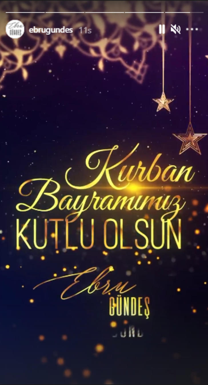 Ünlülerden bayram mesajları! İşte ünlü isimlerin Kurban Bayramı paylaşımları G4