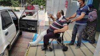 Kurban Bayramı'nın en talihsiz kasabı! Üzerine inek düştü