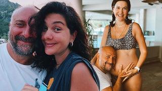 Bebek heyecanı yaşayan Bergüzar Korel ve Halit Ergenç'ten tatil pozları!