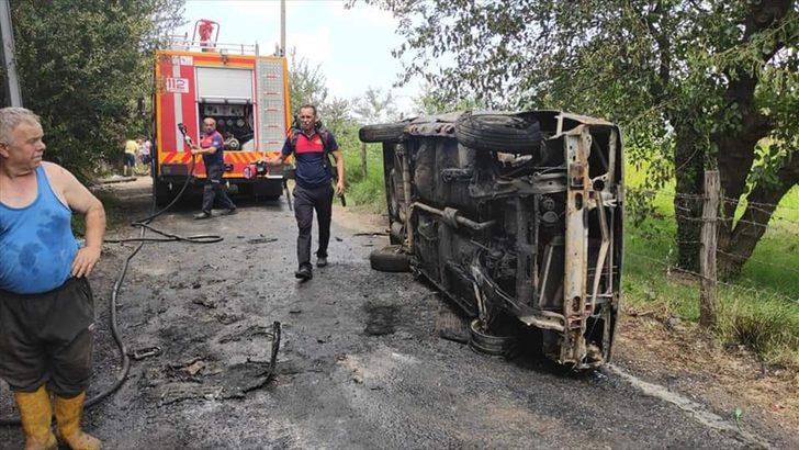 Zonguldak'ta çıkan çiftlik yangınında 12 bin hindi yavrusu telef oldu G1