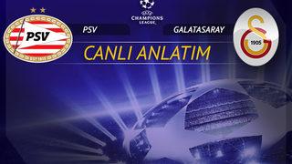 PSV - Galatasaray maçının 11'leri belli oldu
