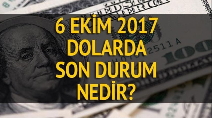 Dolar ne kadar oldu? İşte anlık - g&uuml;ncel dolar kuru (6 Ekim Cuma)