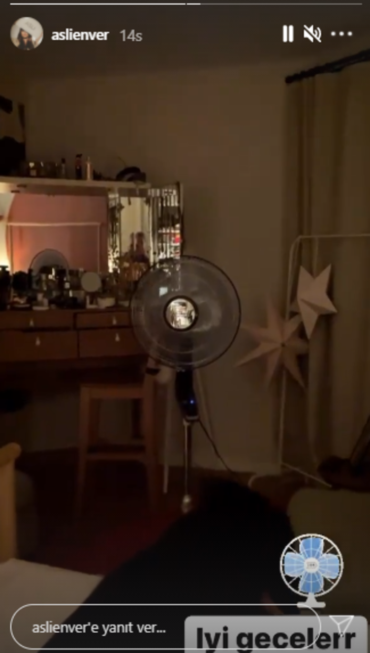 Sıcaktan bunalan Aslı Enver bakın ne yaptı! Enver'in o paylaşımı takipçilerini gülümsetti G2