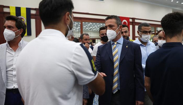 Fenerbahçe'de bayramlaşma töreni