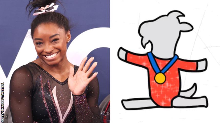 Tokyo Olimpiyatları: Yıldız cimnastik&ccedil;i Simone Biles, kendi emojisi olan ilk kadın atlet oldu
