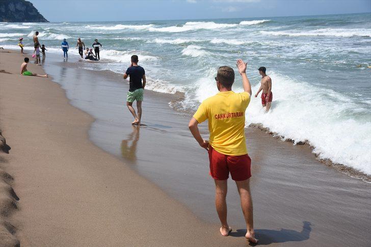 Bartın ve Düzce'de denize girişlere izin verilmiyor G1
