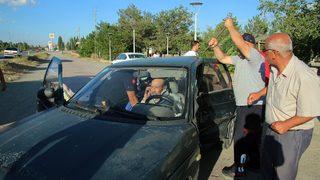 Sivas'ta iki otomobil çarpıştı: 4 yaralı