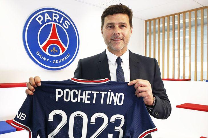 PSG, Arjantinli teknik direktör Mauricio Pochettino'nun sözleşmesini 2023'e kadar uzattı