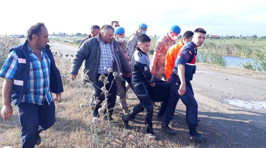 Bafra'da denizde kaybolan gençten acı haber geldi