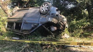 Kastamonu'da tarım işçilerini taşıyan minibüs devrildi: 1 ölü, 7 yaralı