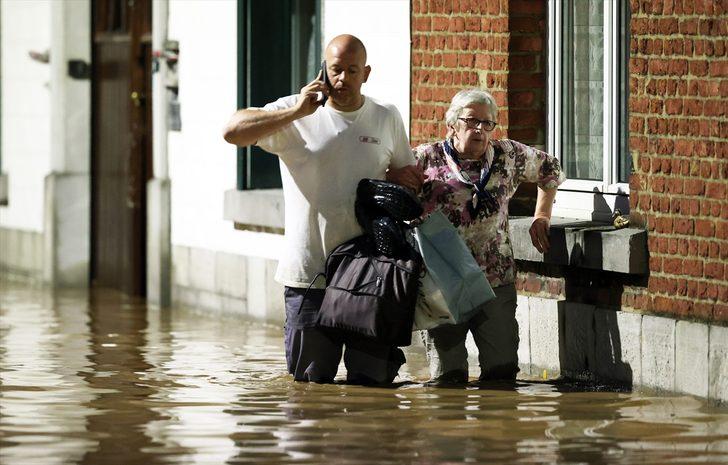 Belçika'da aşırı yağışlar yeniden sele neden oldu G4