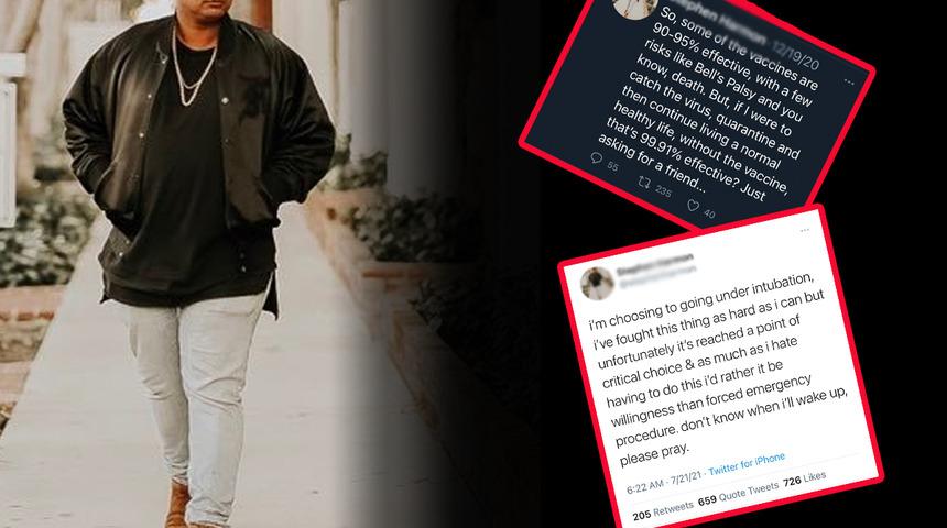 Aşı karşıtı söylemleri olay olmuştu! Stephen Harmon koronavirüsten hayatını kaybetti