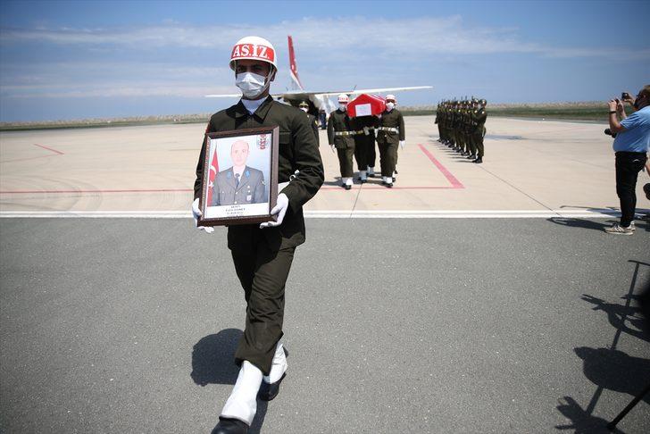 Şehit İstihkam Astsubay Çavuş Fatih Güney'in naaşı memleketi Ordu'ya getirildi G2