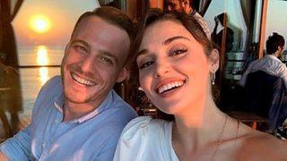 Hande Erçel'in bikinili pozuna sevgilisi Kerem Bürsin'den yorum