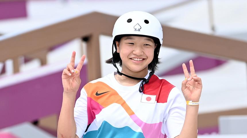 Tokyo Olimpiyatları'nda bir ilk! 13 yaşındaki Momiji Nishiya altın madalya kazandı