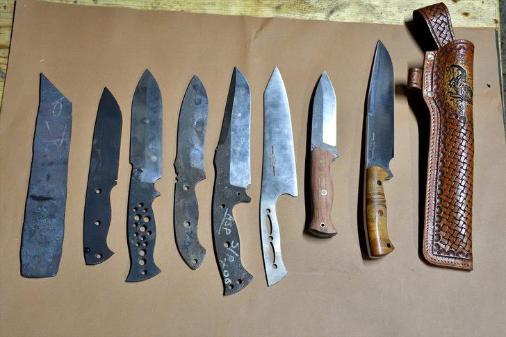 Çorumlu Abdulsamet ustanın bıçakları yurt dışında da alıcı buluyor G2