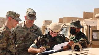 ABD öncülüğündeki DEAŞ karşıtı koalisyondan Peşmerge'ye askeri yardım! Törenle teslim edildi