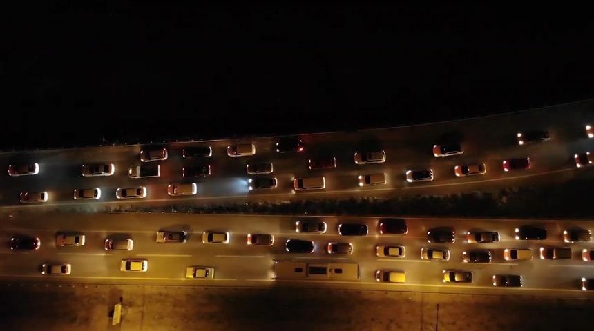 43 ilin geçiş güzergahından 9 günlük bayram tatilinde 2 milyon araç geçti